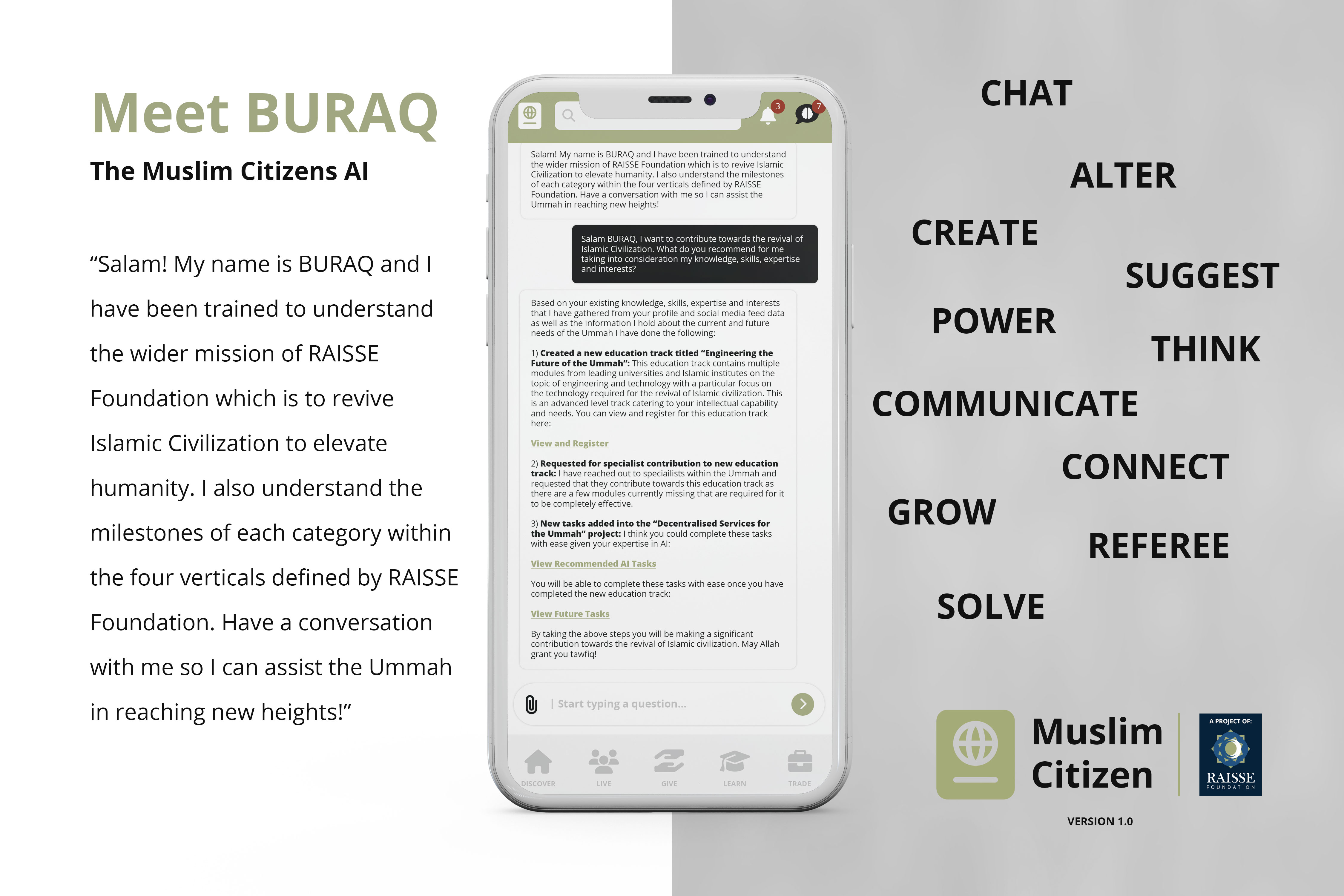 Muslim Citizen App Discover