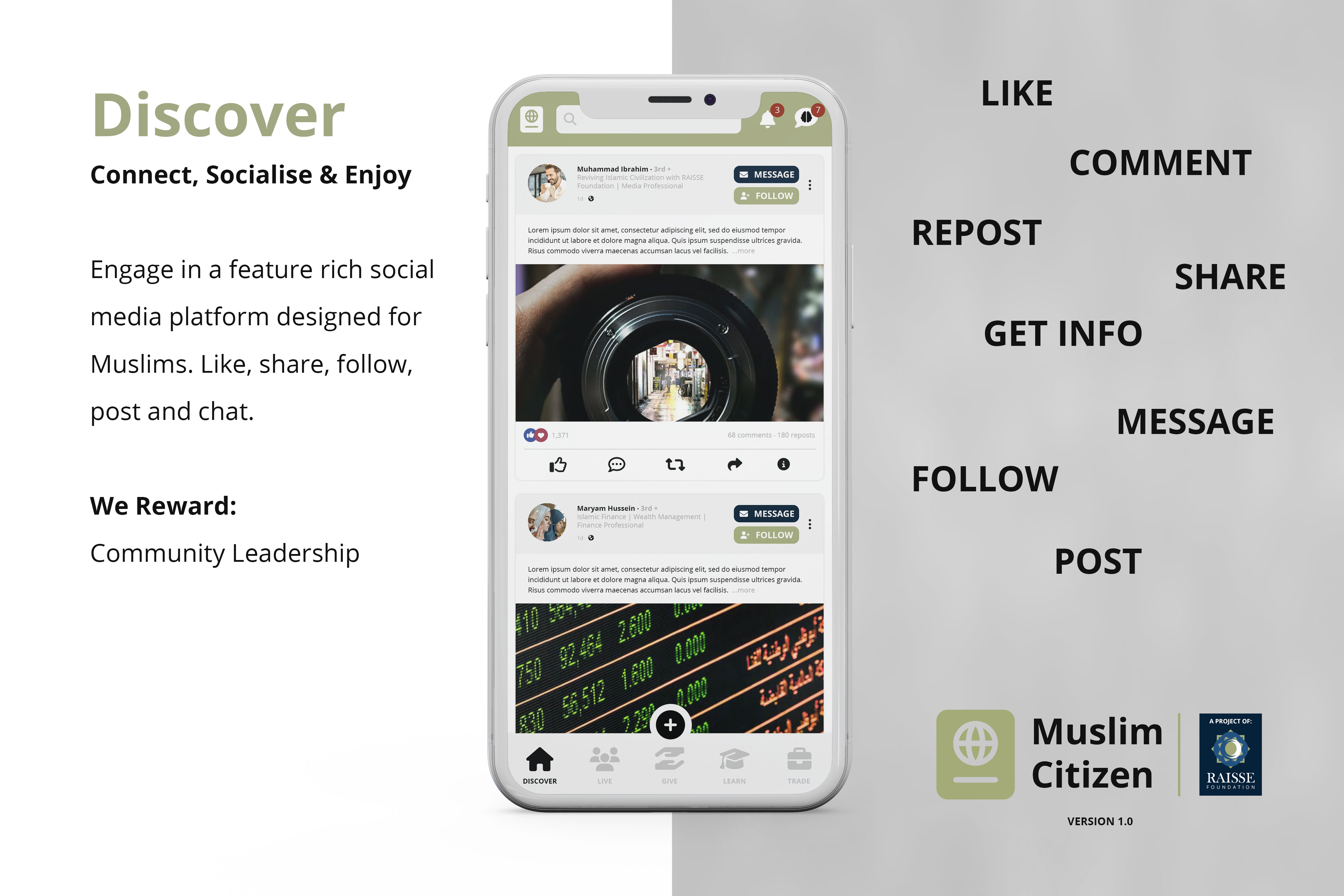 Muslim Citizen App Discover