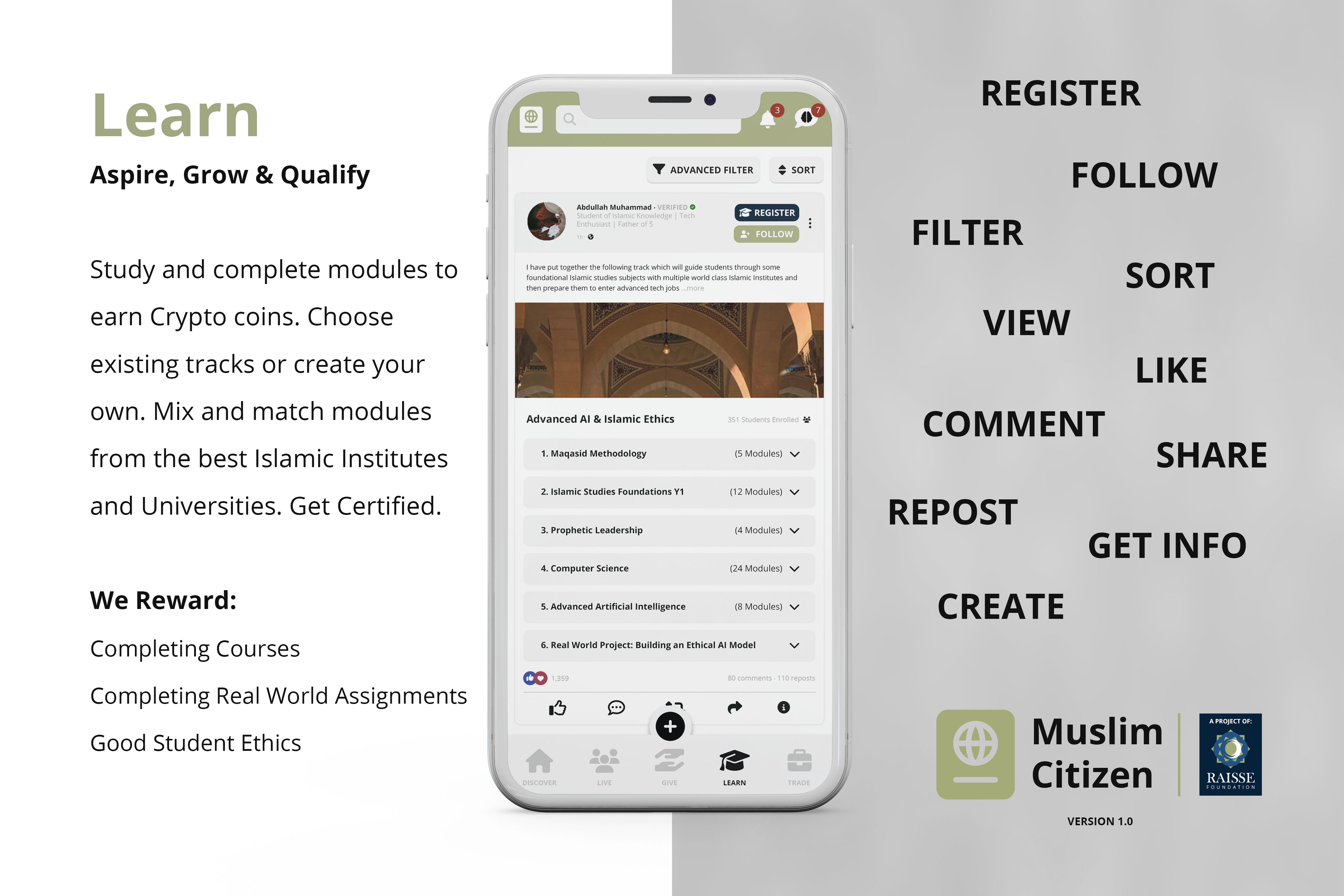 Muslim Citizen App Discover