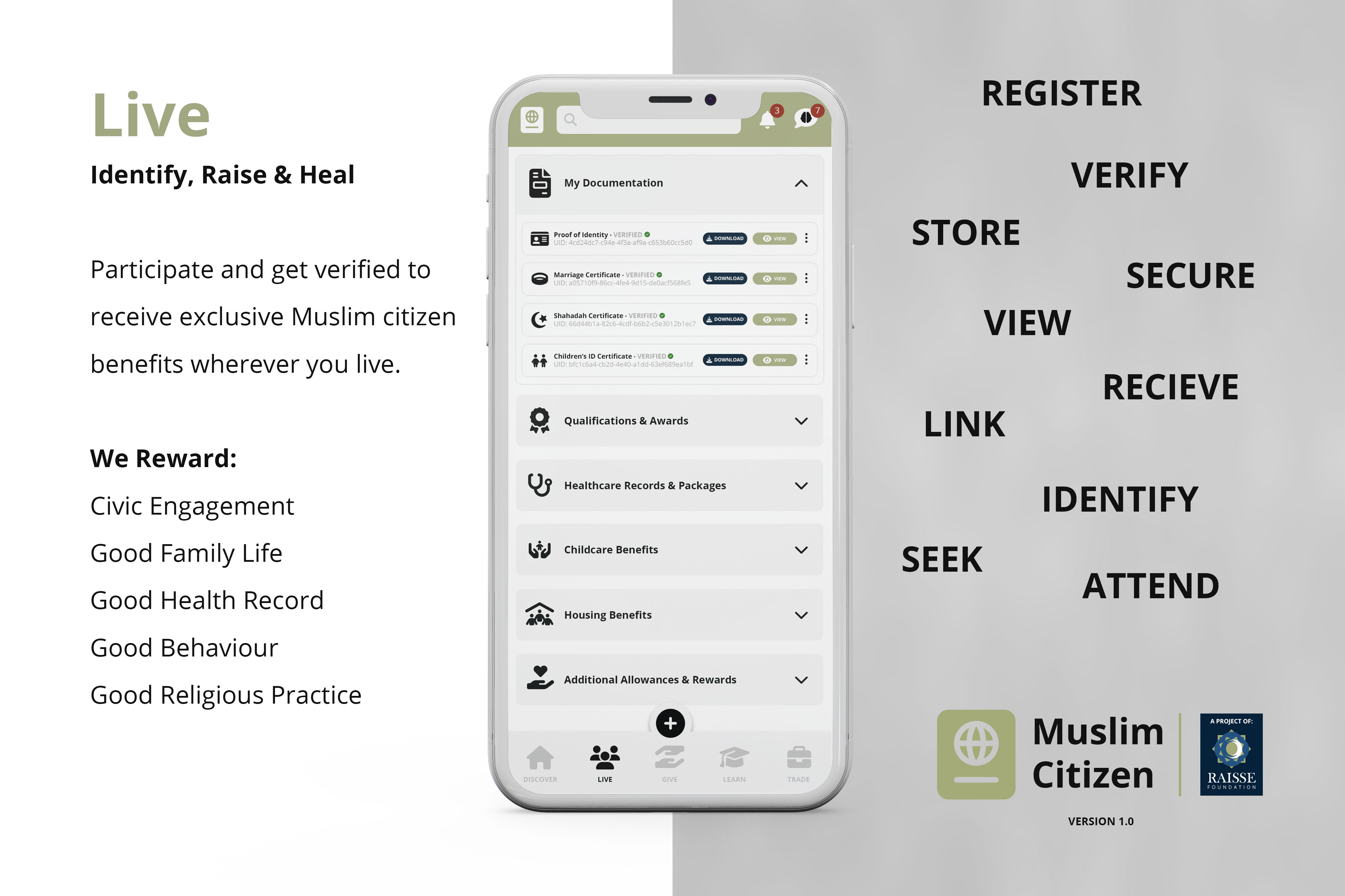 Muslim Citizen App Discover