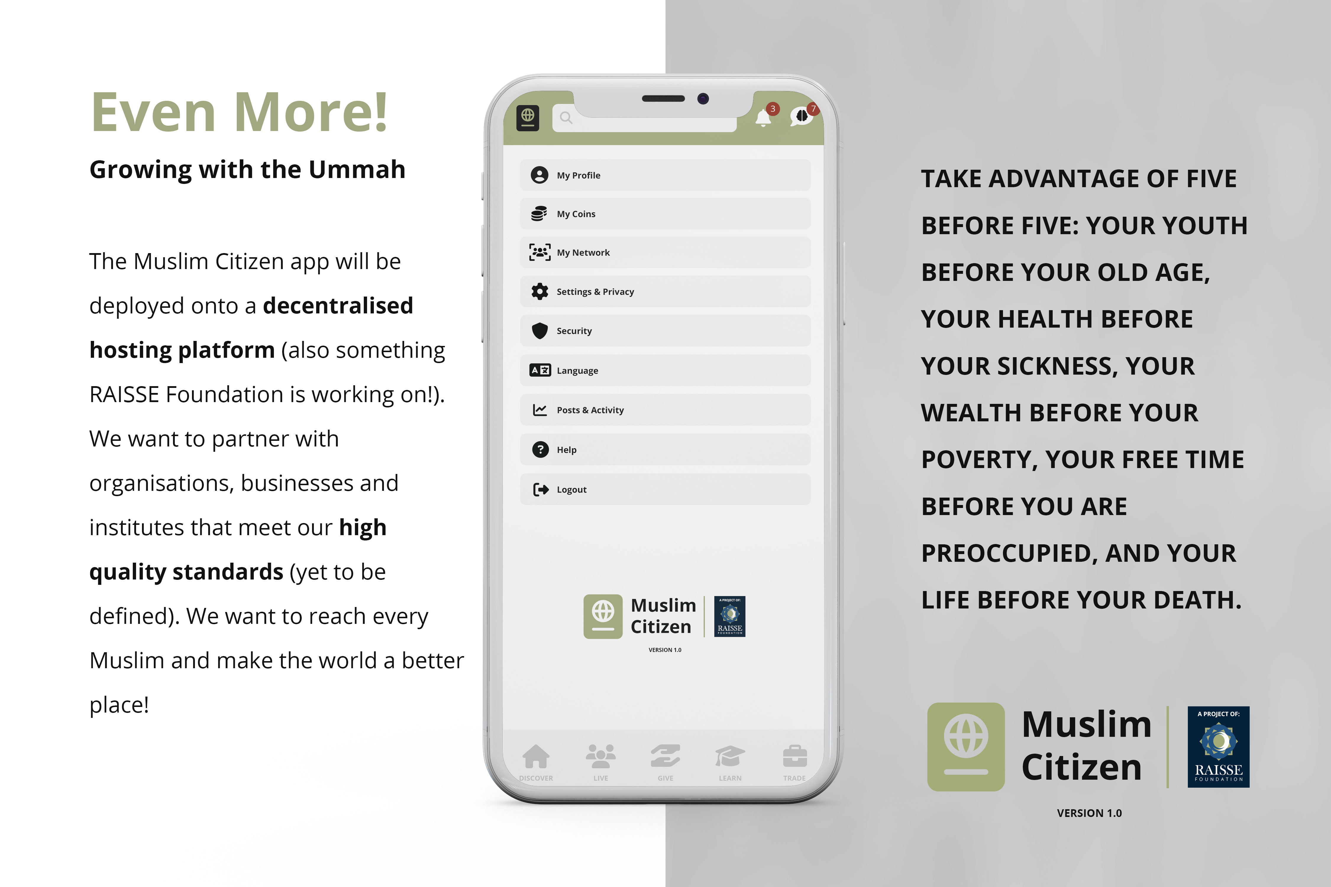 Muslim Citizen App Discover